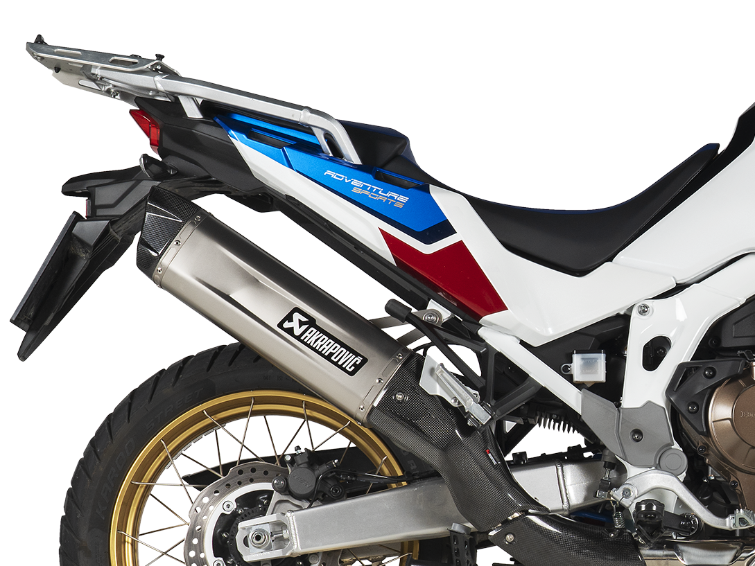 AKRAPOVIC S-H11SO2-HGJT Honda CRF1100L Africa Twin / Adventure Sports (2023+) Slip-On Exhaust (titanium) – Accessories in the 2WheelsHero Motorcycle Aftermarket Accessories and Parts Online Shop