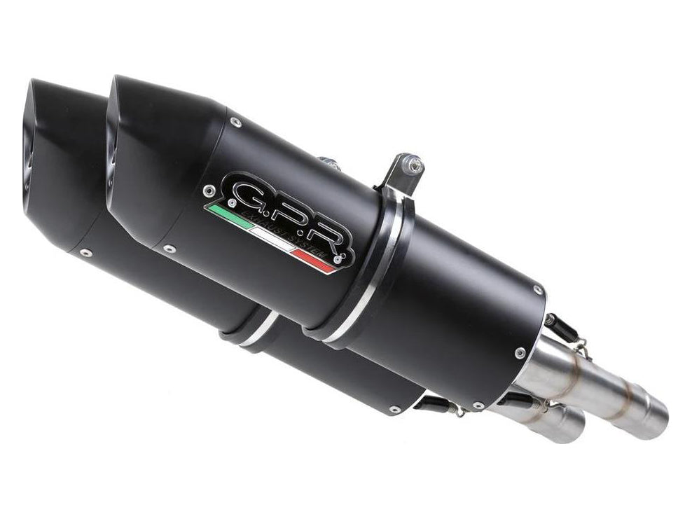 GPR Ducati Superbike 1098/1198 Dual Slip-on Exhaust "Furore Nero" (EU homologated) – Accessories in the 2WheelsHero Motorcycle Aftermarket Accessories and Parts Online Shop