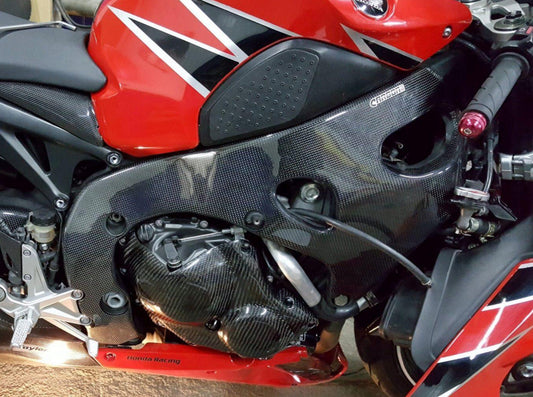 CARBON2RACE Honda CBR1000RR (08/19) Carbon Frame Covers – Accessories in the 2WheelsHero Motorcycle Aftermarket Accessories and Parts Online Shop