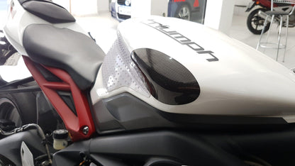 CARBON2RACE Triumph Daytona 675/R (13/17) Carbon Tank Sliders – Accessories in the 2WheelsHero Motorcycle Aftermarket Accessories and Parts Online Shop