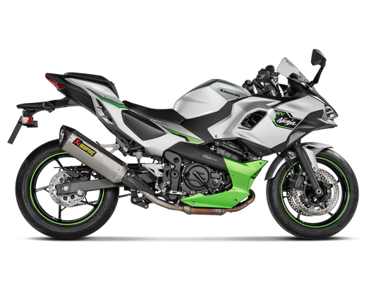 AKRAPOVIC S-K4SO9-HRT Kawasaki Ninja 7 / Z7 Hybrid (2024+) Slip-on Exhaust (titanium) – Accessories in the 2WheelsHero Motorcycle Aftermarket Accessories and Parts Online Shop