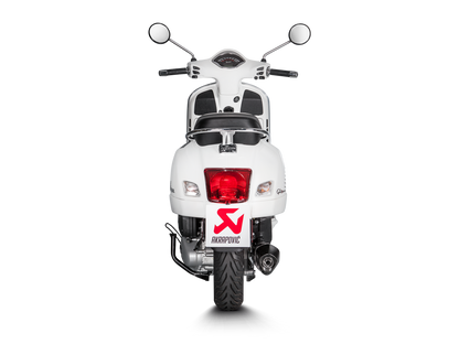 AKRAPOVIC S-VE125SO2-HZBL Vespa GTS 125 / Super / Sport / Tech (2024+) Slip-On Exhaust (SS) – Accessories in the 2WheelsHero Motorcycle Aftermarket Accessories and Parts Online Shop
