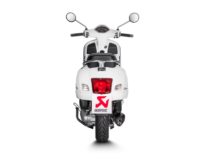 AKRAPOVIC S-VE125SO1-HZBL Vespa GTS 125 / Super / Sport / Tech (2020+) Slip-On Exhaust (SS) – Accessories in the 2WheelsHero Motorcycle Aftermarket Accessories and Parts Online Shop