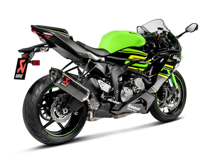 AKRAPOVIC S-K6SO7-HZC Kawasaki Ninja ZX-6R (2020+) Slip-on Exhaust (carbon) – Accessories in the 2WheelsHero Motorcycle Aftermarket Accessories and Parts Online Shop
