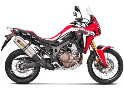 AKRAPOVIC S-H10SO22-HWT Honda CRF1000L Africa Twin/  Adventure Sports (2019+) Slip-on Exhaust (titanium) – Accessories in the 2WheelsHero Motorcycle Aftermarket Accessories and Parts Online Shop