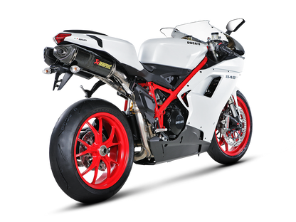 AKRAPOVIC S-D10SO3-ZC Ducati 848 (2010+) Slip-on Exhaust (carbon) – Accessories in the 2WheelsHero Motorcycle Aftermarket Accessories and Parts Online Shop