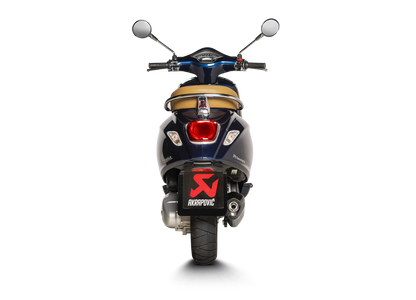 AKRAPOVIC S-VE125SO3-HZBL Vespa Primavera 150ie 3V (2022+) Slip-On Exhaust (SS) – Accessories in the 2WheelsHero Motorcycle Aftermarket Accessories and Parts Online Shop