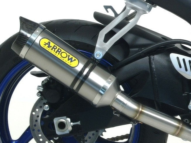 ARROW 71381MI+71729AK Suzuki GSX-R750 IE (08/10) Slip-on Exhaust "Thunder" (aluminum) – Accessories in the 2WheelsHero Motorcycle Aftermarket Accessories and Parts Online Shop