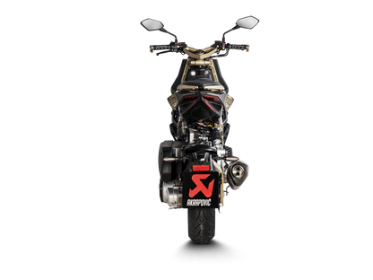 AKRAPOVIC S-IT125SO1-HRTBL Italjet Dragster 125 / 200 (2024+) Slip-On Exhaust (titanium) – Accessories in the 2WheelsHero Motorcycle Aftermarket Accessories and Parts Online Shop