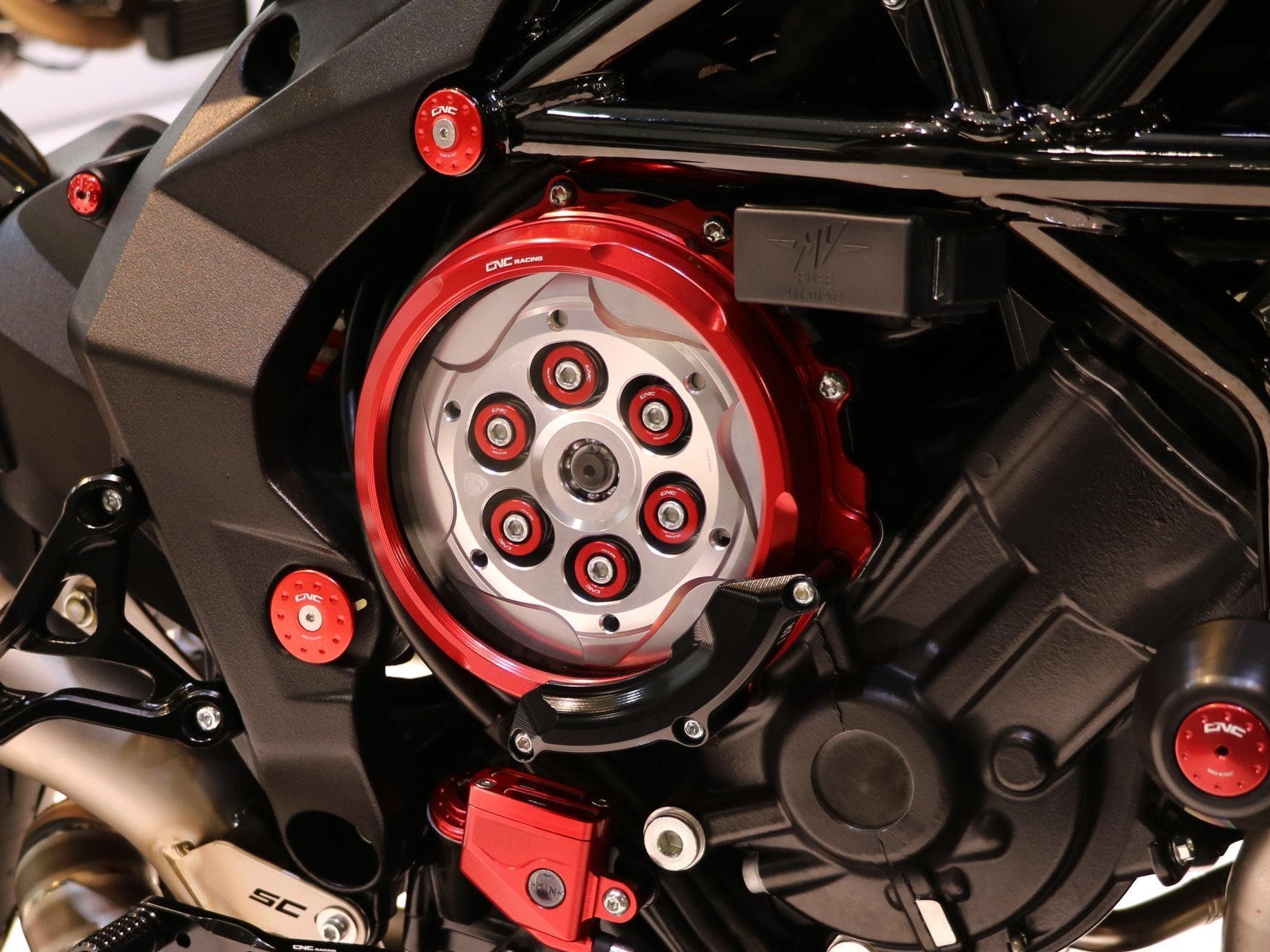 CAP02 - CNC RACING MV Agusta Clutch Cover Slider – Accessories in the Motoraider Motorcycle Aftermarket Accessories and Parts Online Shop