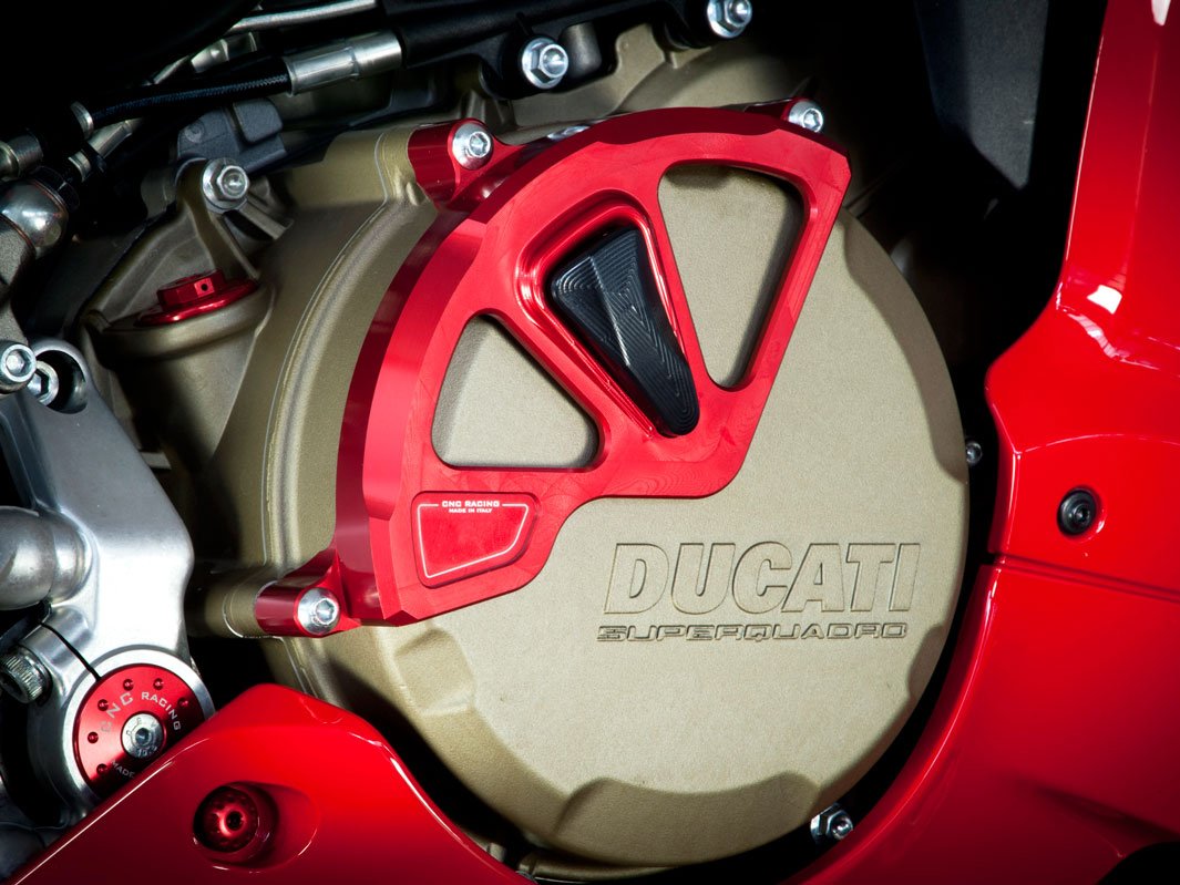 CA120 - CNC RACING Ducati Panigale 1199/1299 Clutch Cover Protector – Accessories in the Motoraider Motorcycle Aftermarket Accessories and Parts Online Shop