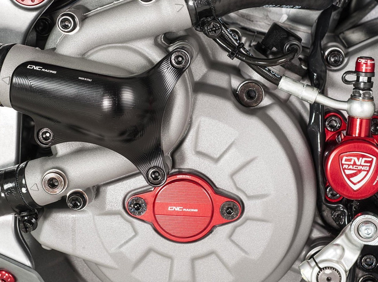 CF861 - CNC RACING Ducati Timing Inspection Cover "Streaks" – Accessories in the Motoraider Motorcycle Aftermarket Accessories and Parts Online Shop