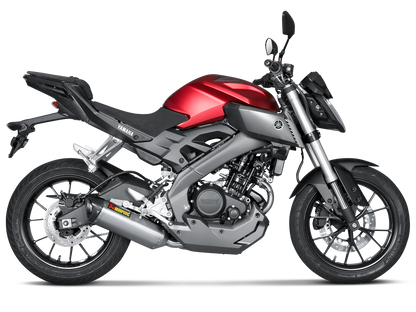 AKRAPOVIC S-Y125R4-HRT Yamaha MT-125 / YZF-R125 (2019+) Exhaust System "Racing Line" (titanium) – Accessories in the 2WheelsHero Motorcycle Aftermarket Accessories and Parts Online Shop