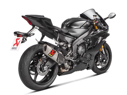 AKRAPOVIC S-Y6SO12-HAPT Yamaha YZF-R6 (2017+) Slip-On Exhaust (titanium) – Accessories in the 2WheelsHero Motorcycle Aftermarket Accessories and Parts Online Shop