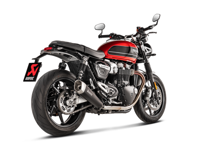 AKRAPOVIC S-T12SO2-HCQTBL Triumph Thruxton 1200 / R / RS (2020+) Slip-On Exhaust (titanium) – Accessories in the 2WheelsHero Motorcycle Aftermarket Accessories and Parts Online Shop