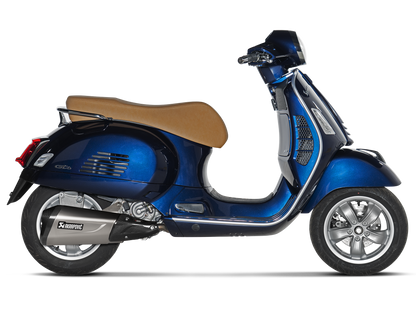 AKRAPOVIC S-VE3SO11-ZDFSS Vespa GTS Super 300 / Sei Giorni / Tech (2021+) Slip-On Exhaust (SS) – Accessories in the 2WheelsHero Motorcycle Aftermarket Accessories and Parts Online Shop