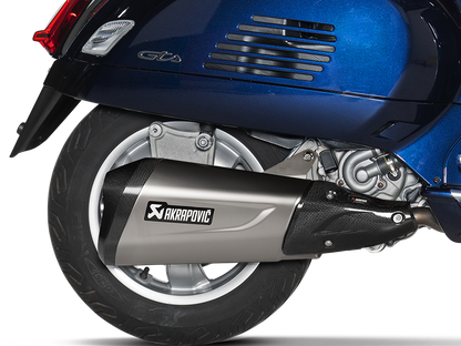 AKRAPOVIC S-VE3SO11-ZDFSS Vespa GTS Super 300 / Sei Giorni / Tech (2024+) Slip-On Exhaust (SS) – Accessories in the 2WheelsHero Motorcycle Aftermarket Accessories and Parts Online Shop