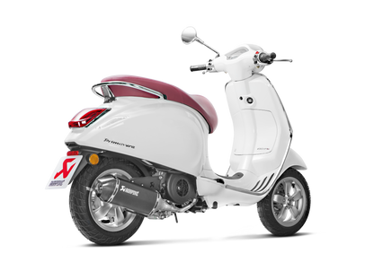AKRAPOVIC S-VE125R2-HZBL Vespa Sprint 150ie 3V (2020+) Exhaust System "Racing Line" (SS) – Accessories in the 2WheelsHero Motorcycle Aftermarket Accessories and Parts Online Shop