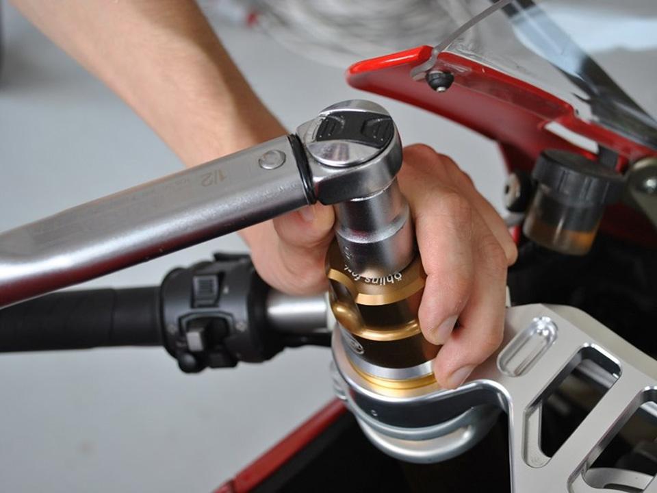 MELOTTI RACING CH-V4-F Ducati Panigale Fork Caps Wrench (for Ohlins forks) – Accessories in the 2WheelsHero Motorcycle Aftermarket Accessories and Parts Online Shop