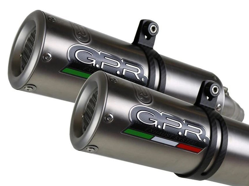 GPR Ducati Monster 696 Dual Slip-on Exhaust "M3 Titanium" (EU homologated) – Accessories in the 2WheelsHero Motorcycle Aftermarket Accessories and Parts Online Shop