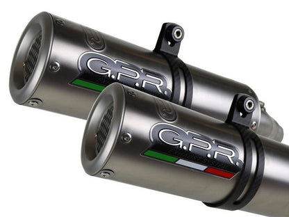GPR Ducati Monster 696 Dual Slip-on Exhaust "M3 Titanium" (EU homologated) – Accessories in the 2WheelsHero Motorcycle Aftermarket Accessories and Parts Online Shop