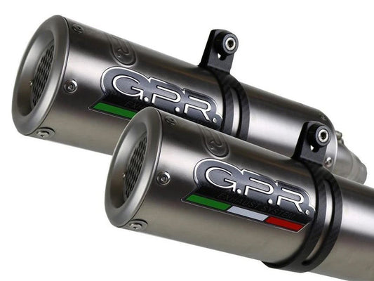 GPR Ducati Monster 696 Dual Slip-on Exhaust "M3 Titanium" (EU homologated) – Accessories in the 2WheelsHero Motorcycle Aftermarket Accessories and Parts Online Shop