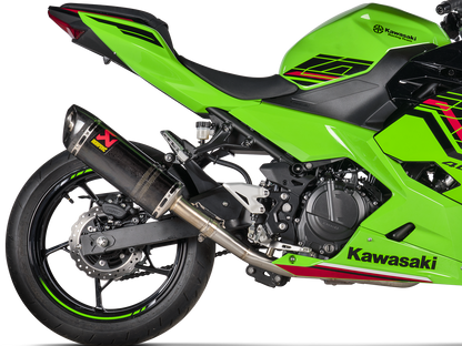 AKRAPOVIC S-K4SO6-APC Kawasaki Ninja 400 / 500 / Z500 (2024+) Slip-on Exhaust (carbon) – Accessories in the 2WheelsHero Motorcycle Aftermarket Accessories and Parts Online Shop