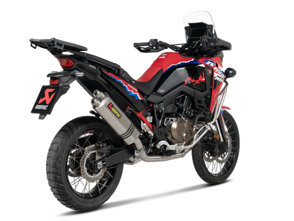 AKRAPOVIC S-H11R4-WT Honda CRF1100L Africa Twin Adventure Sports (2025+) Exhaust System "Racing Line" (titanium) – Accessories in the 2WheelsHero Motorcycle Aftermarket Accessories and Parts Online Shop