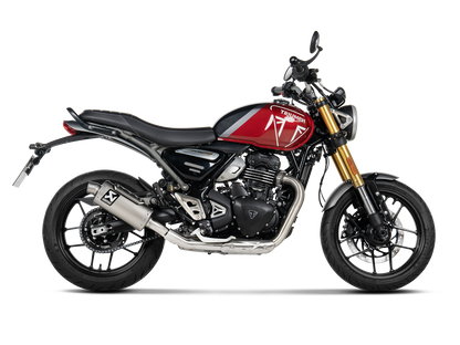 AKRAPOVIC S-T4SO1-HDT Triumph Speed 400 (2024+) Slip-On Exhaust (titanium) – Accessories in the 2WheelsHero Motorcycle Aftermarket Accessories and Parts Online Shop