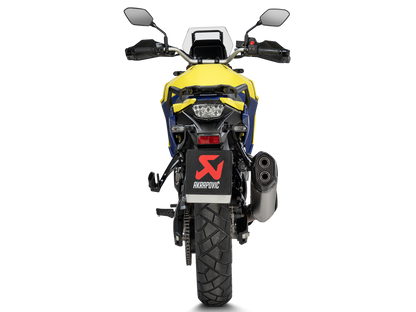 AKRAPOVIC S-S8SO1-HAFT Suzuki V-Strom 800DE (2025+) Slip-on Exhaust (titanium) – Accessories in the 2WheelsHero Motorcycle Aftermarket Accessories and Parts Online Shop
