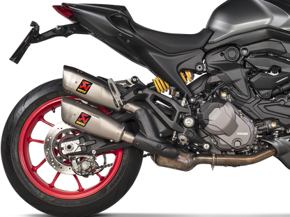 AKRAPOVIC S-D9SO17-HCQT Ducati Monster (2024+) Slip-on Exhaust (titanium) – Accessories in the 2WheelsHero Motorcycle Aftermarket Accessories and Parts Online Shop