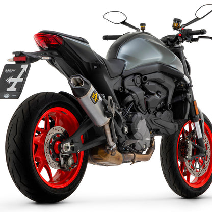 ARROW 71939PK Ducati Monster 950 / 937 (2021+) Slip-on Exhaust "Indy Race" (titanium) – Accessories in the 2WheelsHero Motorcycle Aftermarket Accessories and Parts Online Shop