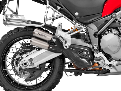 AKRAPOVIC S-D9SO10-HIFFT Ducati Multistrada Enduro (16/20) Slip-on Exhaust (titanium) – Accessories in the 2WheelsHero Motorcycle Aftermarket Accessories and Parts Online Shop