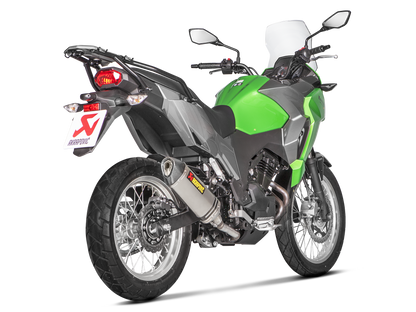 AKRAPOVIC S-K3SO2-HZT Kawasaki KLE 250 / 300 Versys-X (2020+) Slip-On Exhaust (titanium) – Accessories in the 2WheelsHero Motorcycle Aftermarket Accessories and Parts Online Shop