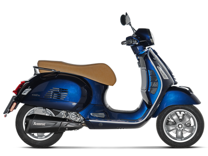 AKRAPOVIC S-VE3SO10-HZDFBL Vespa GTS Super 300 / Sei Giorni / Tech (2021+) Slip-On Exhaust (SS) – Accessories in the 2WheelsHero Motorcycle Aftermarket Accessories and Parts Online Shop