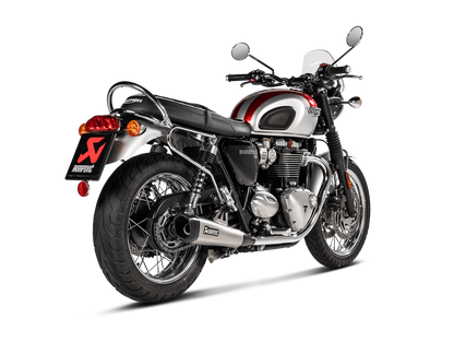 AKRAPOVIC S-T12SO4-HCQT Triumph Bonneville T120 (2020+) Slip-On Exhaust (titanium) – Accessories in the 2WheelsHero Motorcycle Aftermarket Accessories and Parts Online Shop