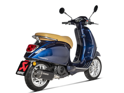 AKRAPOVIC S-VE125SO3-HZBL Vespa Primavera / Sprint 3V (2022+) Slip-On Exhaust (SS) – Accessories in the 2WheelsHero Motorcycle Aftermarket Accessories and Parts Online Shop