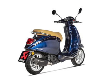 AKRAPOVIC S-VE125SO3-HZBL Vespa Primavera 125ie 3V (2022+) Slip-On Exhaust (SS) – Accessories in the 2WheelsHero Motorcycle Aftermarket Accessories and Parts Online Shop