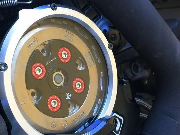 4P04 - DUCABIKE Ducati Diavel / Hypermotard Clutch Springs Caps – Accessories in the Motoraider Motorcycle Aftermarket Accessories and Parts Online Shop