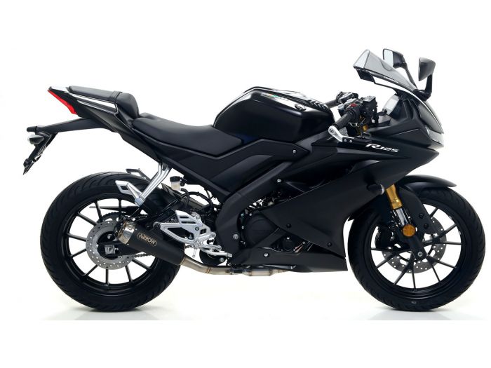 ARROW 51019MI+51004PRN Yamaha YZF-R125 (2021+) Full Exhaust System "Competition Evo Pro-Race" (stainless steel; racing) – Accessories in the 2WheelsHero Motorcycle Aftermarket Accessories and Parts Online Shop