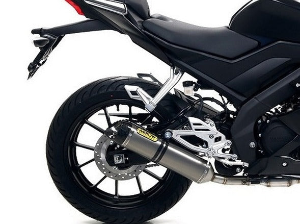 ARROW 51019MI+51518AK Yamaha YZF-R125 (2021+) Full Exhaust System "Competition Evo Thunder" (aluminum; racing) – Accessories in the 2WheelsHero Motorcycle Aftermarket Accessories and Parts Online Shop