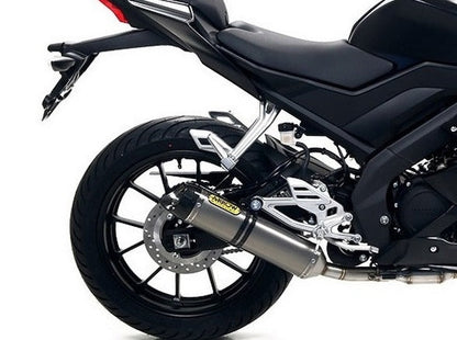 ARROW 51019MI+51518AK Yamaha YZF-R125 (2021+) Full Exhaust System "Competition Evo Thunder" (aluminum; racing) – Accessories in the 2WheelsHero Motorcycle Aftermarket Accessories and Parts Online Shop