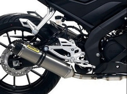 ARROW 51018KZ+51518AK Yamaha YZF-R125 (19/22) Full Exhaust System "Competition Evo Thunder" (aluminum; carbon end cap) – Accessories in the 2WheelsHero Motorcycle Aftermarket Accessories and Parts Online Shop
