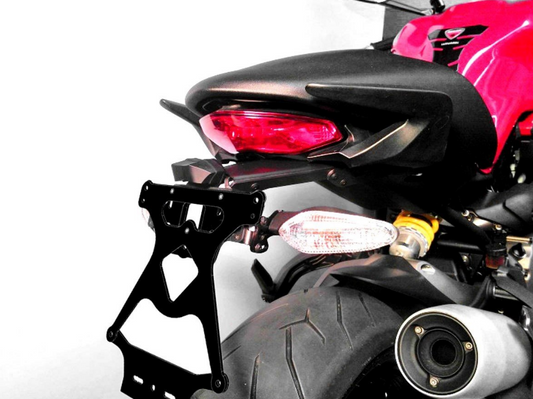PRT04 - DUCABIKE Ducati Monster 1200 (14/16) Adjustable License Plate Holder – Accessories in the Motoraider Motorcycle Aftermarket Accessories and Parts Online Shop