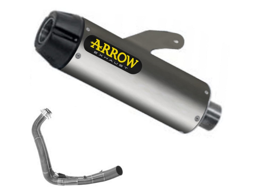 ARROW 71642MI+71843JR Yamaha MT-07 (14/20) Full Exhaust System "Competition Evo Jet Race" (titanium; racing) – Accessories in the 2WheelsHero Motorcycle Aftermarket Accessories and Parts Online Shop