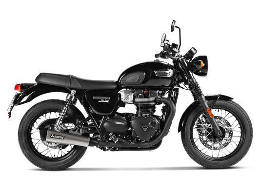 AKRAPOVIC S-T12SO4-HCQT Triumph Bonneville T100 / T120 (2020+) Slip-On Exhaust (titanium) – Accessories in the 2WheelsHero Motorcycle Aftermarket Accessories and Parts Online Shop