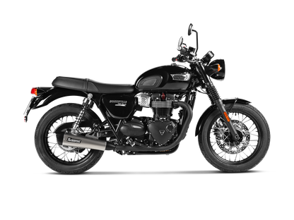AKRAPOVIC S-T12SO4-HCQT Triumph Bonneville T100 (2020+) Slip-On Exhaust (titanium) – Accessories in the 2WheelsHero Motorcycle Aftermarket Accessories and Parts Online Shop