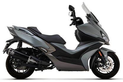 ARROW 73522AKN Kymco Xciting 400I S (2021+) Dark Aluminum Slip-on Exhaust "Urban" – Accessories in the 2WheelsHero Motorcycle Aftermarket Accessories and Parts Online Shop