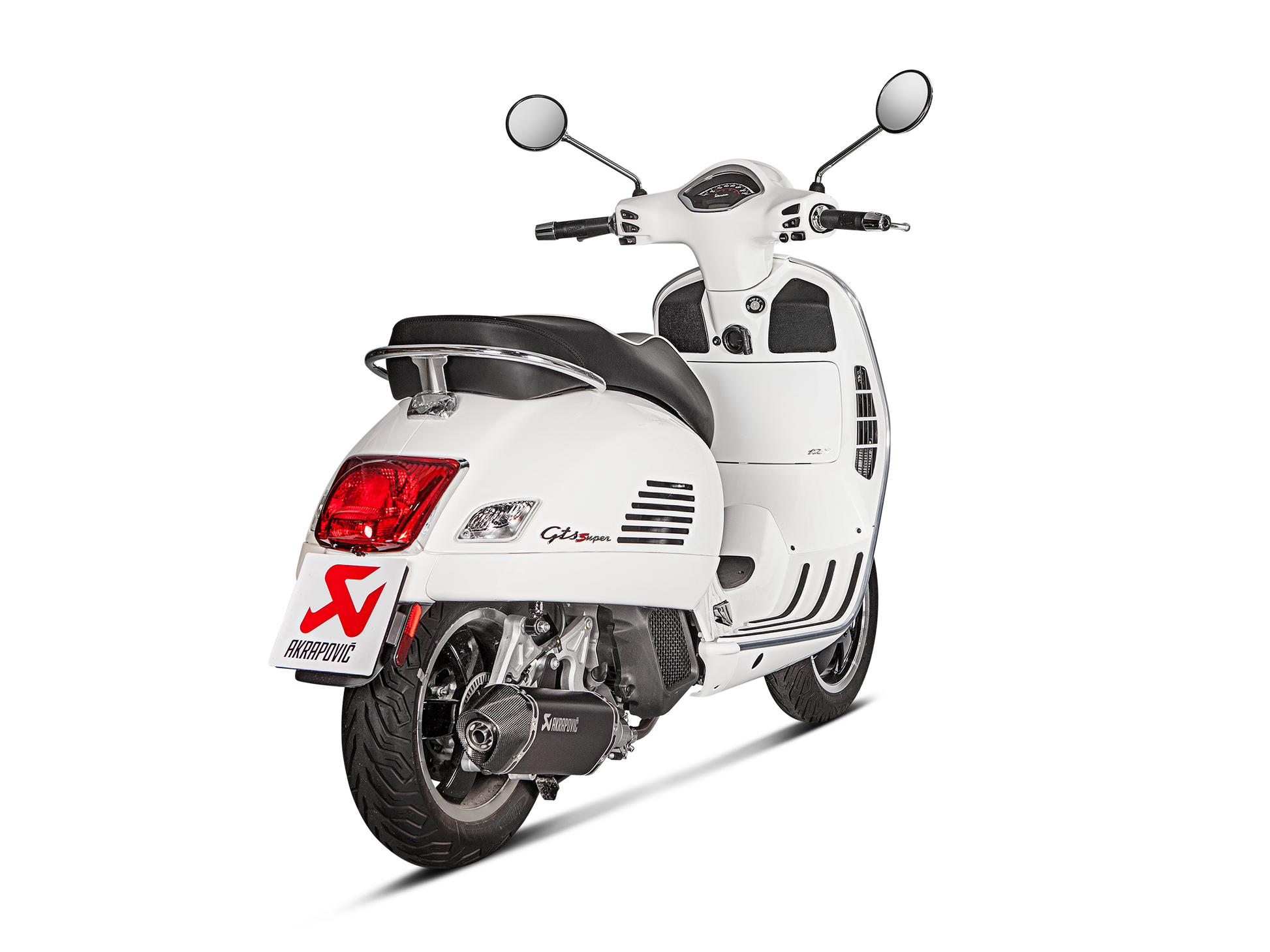 AKRAPOVIC S-VE125SO1-HZBL Vespa GTS 125 / Super / Sport / Tech (2020+) Slip-On Exhaust (SS) – Accessories in the 2WheelsHero Motorcycle Aftermarket Accessories and Parts Online Shop