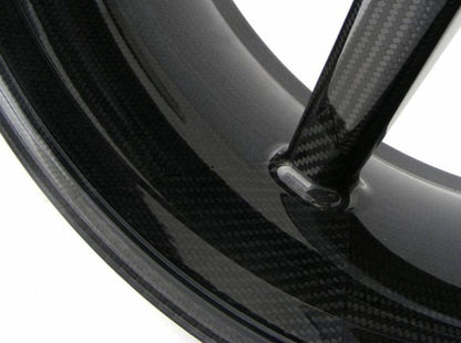 BST Ducati Streetfighter 1098/848 Carbon Wheels "Mamba TEK" (front & offset rear, 7 straight spokes, black hubs) – Accessories in the Motoraider Motorcycle Aftermarket Accessories and Parts Online Shop